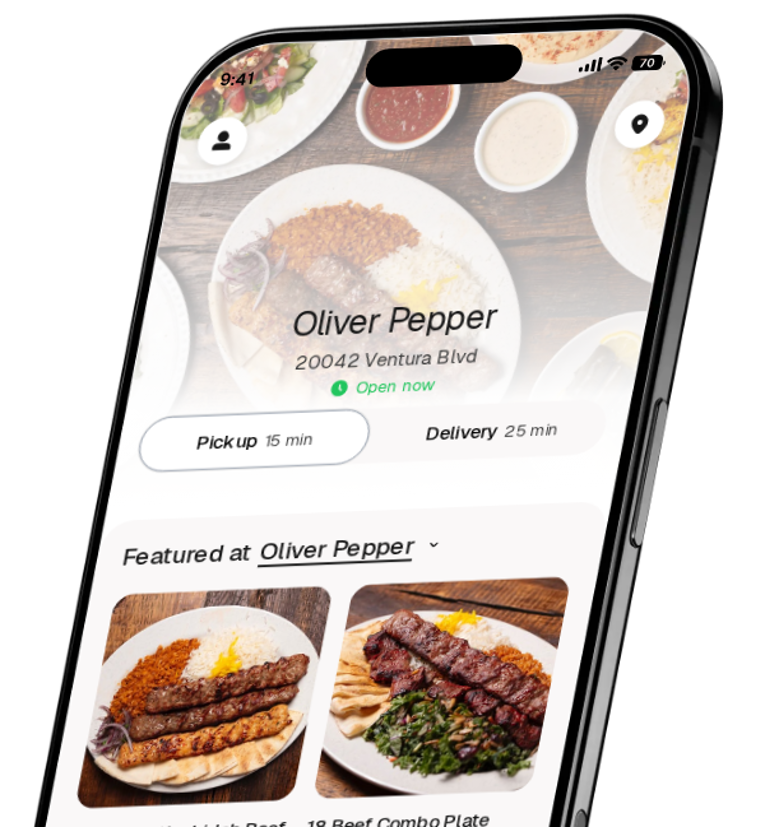Oliver Pepper app preview