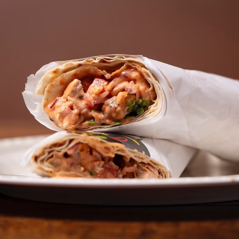Delicious Chicken Shawarma Awaits