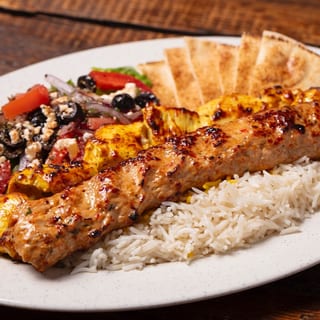 #16) Combo N2 (Chicken Breast Kebab & Chicken Koobideh Plate)
