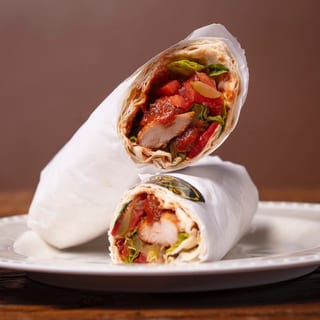 #3) Chicken Kebab Wrap