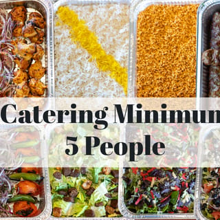 Catering Menu #2 (5 people minimum)