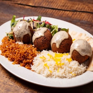 #12) Falafel Plate